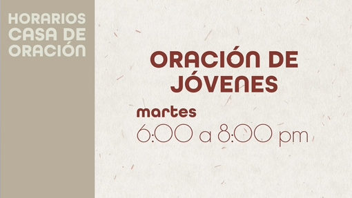 Oración de Jóvenes